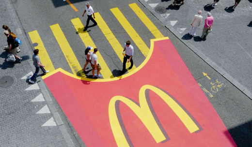 Macdonalds Zebra crossing